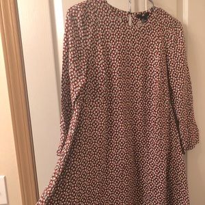 H&M Swing Tunic/Dress in circle pattern